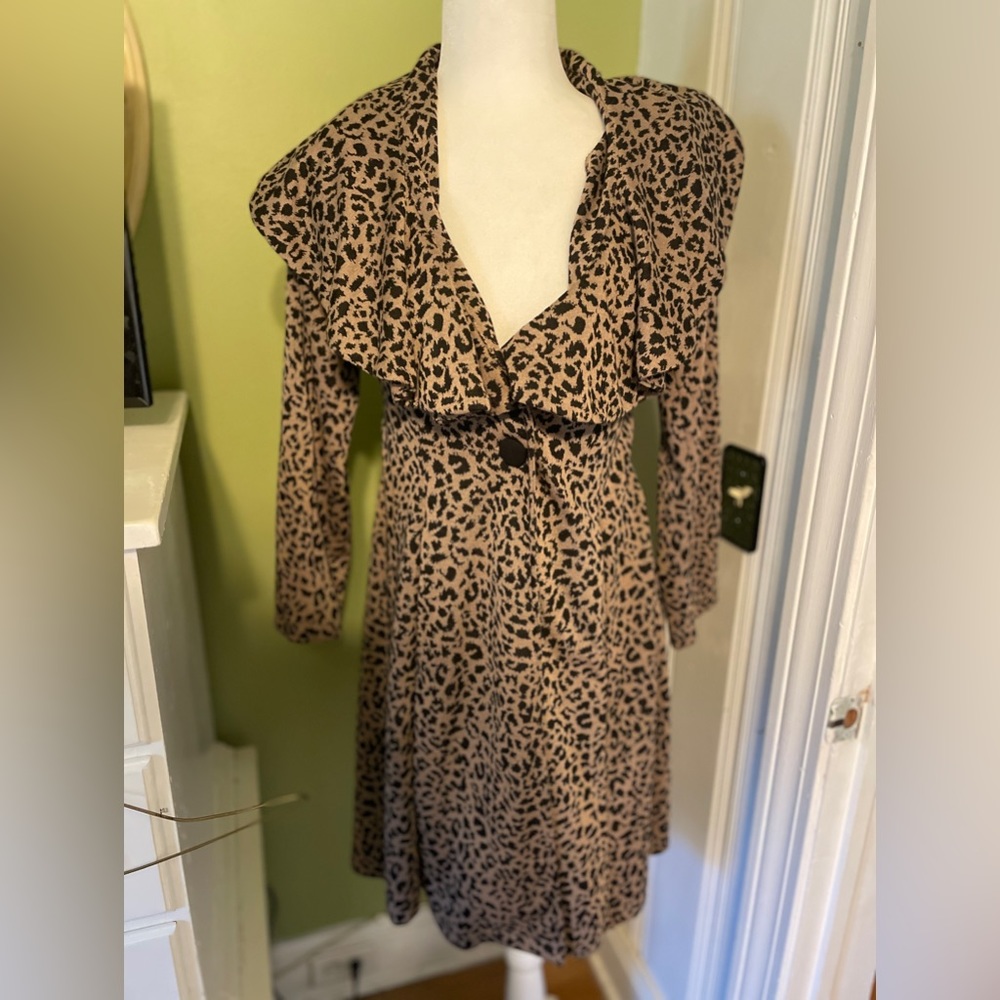 Leopard print jacket